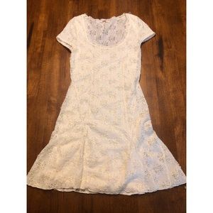 Free people Daisy Godet mini dress cream